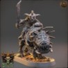 Myneer Augolf da Tredzle-Mounted on Grackus - Goblins da Tredzle