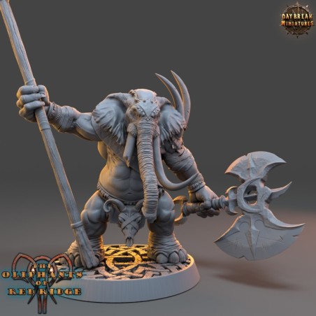 Dourbe Tuskbanner - The Oliphants of Red Ridge