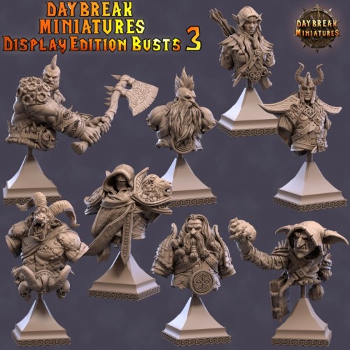 Daybreak Miniatures - Bust Pack 3