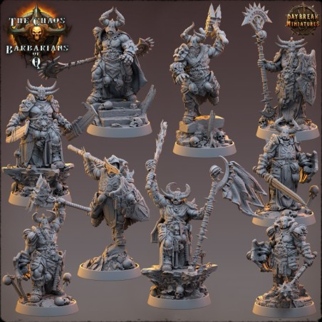The Chaos Barbarians of Q  - COMPLETE PACK