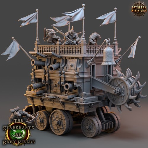 The Blood Plow from Hell, mkII - The Starkharts  of Bony Fields
