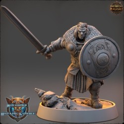 Garleif Ravenwing - Northmen of the Howling Glacier
