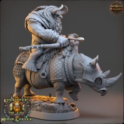 Kshmeh Klatzmer on sewer rhino - Followers of the Moon Gulper 2