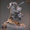 Arviz Thundergrind on Fire Goat - Deviant Dwarves of the Pandemonium