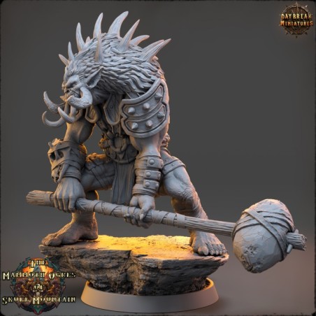 Jolan Frak - The Mammoth Ogres of Skull Mountain
