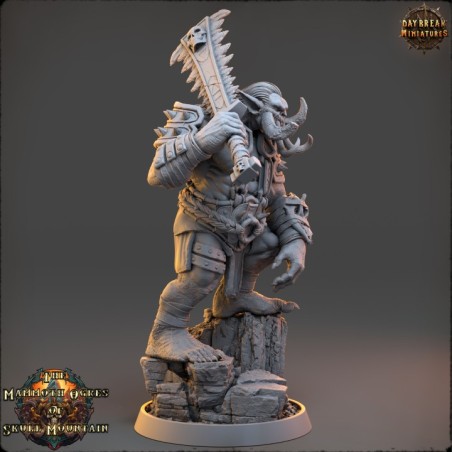 Lieutenant Mitrog - The Mammoth Ogres of Skull Mountain