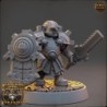 Hans Voltfoot, Electro Saw specialis - The Tenacious Tinkerers of Todthaven
