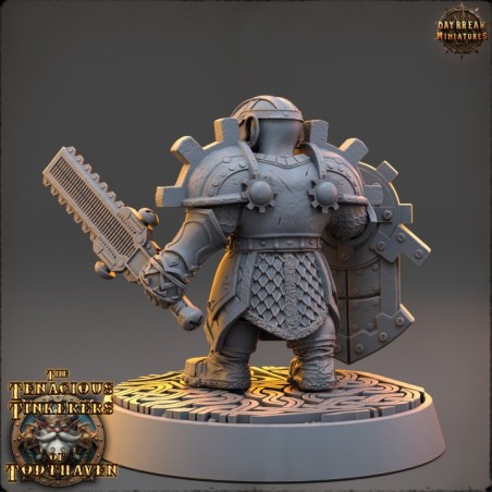 Hans Voltfoot, Electro Saw specialis - The Tenacious Tinkerers of Todthaven