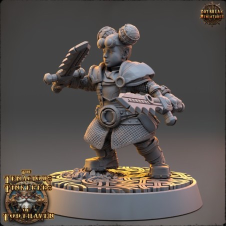 Elsa Brassblade, The Clockwork Sentinel - The Tenacious Tinkerers of Todthaven