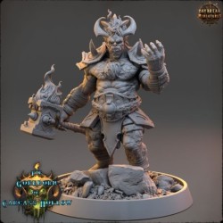 General Raxar Boneharrow - The Goreborn of Carcass Hollow