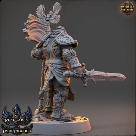 Capitaine Lucien du Griffon Dore - The Renegades of the Iron Phoenix