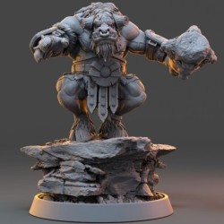 Draknar Bonecrusher - The Ironmane Minotaurs of Emberhold