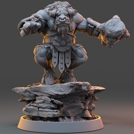Draknar Bonecrusher - The Ironmane Minotaurs of Emberhold