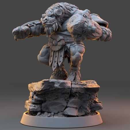 Draknar Bonecrusher - The Ironmane Minotaurs of Emberhold