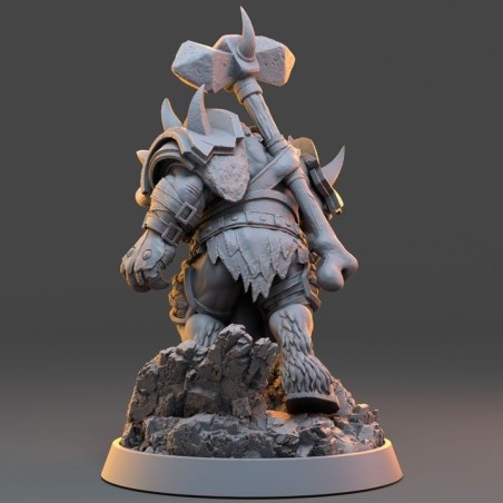 Brakthar Deathbringer - The Ironmane Minotaurs of Emberhold