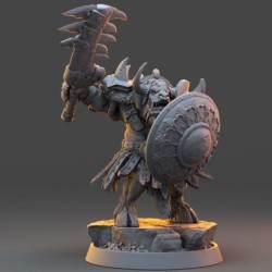Goroth Warhowl - The Ironmane Minotaurs of Emberhold