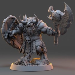 Garruk Bloodmaw - The Ironmane Minotaurs of Emberhold