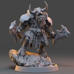 Kharnus Firehorn - The Ironmane Minotaurs of Emberhold