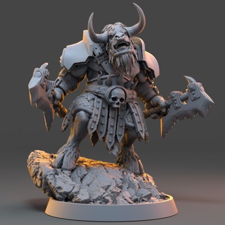 Kharnus Firehorn - The Ironmane Minotaurs of Emberhold