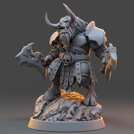 Kharnus Firehorn - The Ironmane Minotaurs of Emberhold