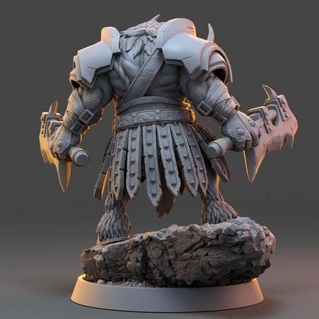 Kharnus Firehorn - The Ironmane Minotaurs of Emberhold
