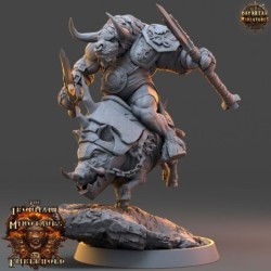 Torvak Stormrage - The Ironmane Minotaurs of Emberhold
