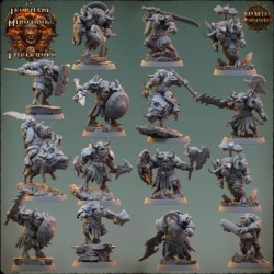 The Ironmane Minotaurs of Emberhold - COMPLETE PACK