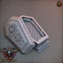 Open tomb of Serpentus Nightshade - Dark Alliance of the Blood Moon
