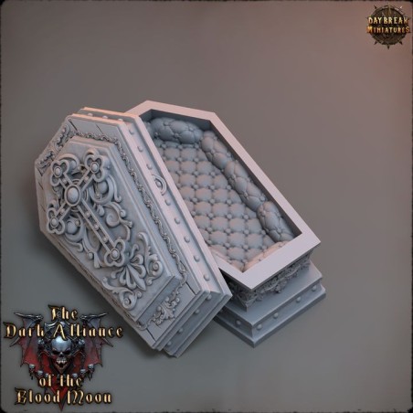 Open tomb of Serpentus Nightshade - Dark Alliance of the Blood Moon