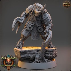 Zsagatai the Blue Blizzard - The Stoneborn of the Fire Mountains