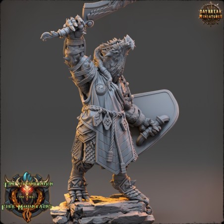 Tourmaline the Petrifier - The Stoneborn of the Fire Mountains