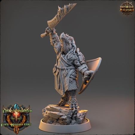 Tourmaline the Petrifier - The Stoneborn of the Fire Mountains