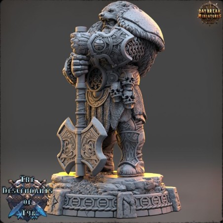 Alaric  Black Bear  Cranash - The Descendants of Tyr