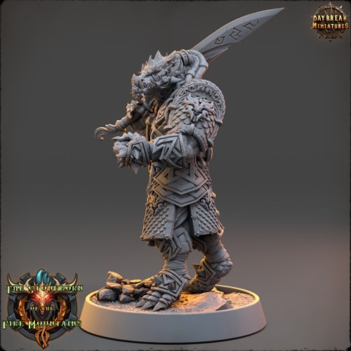 Toopaza Deepcutter - The Stoneborn of the Fire Mountains
