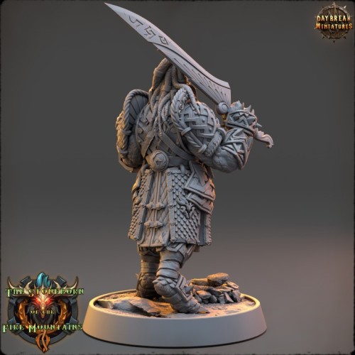 Toopaza Deepcutter - The Stoneborn of the Fire Mountains