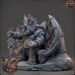 King Albardon of the Verdant Rift - The Anthrosaurs of Triju 2