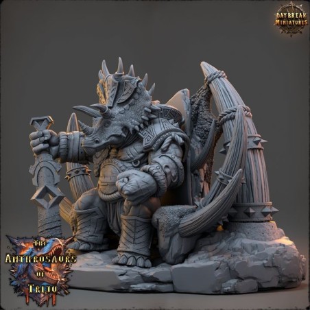 King Albardon of the Verdant Rift - The Anthrosaurs of Triju