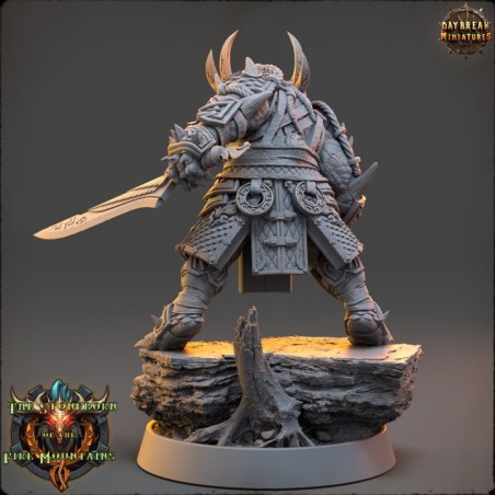 Kiarnak Stonecold - The Stoneborn of the Fire Mountains