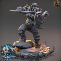 Kaelra Frostvein - The Frostbane Legion