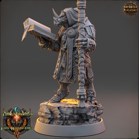 Ghaal  Blood Ruby  Shaantza - The Stoneborn of the Fire Mountains
