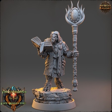 Ghaal  Blood Ruby  Shaantza - The Stoneborn of the Fire Mountains