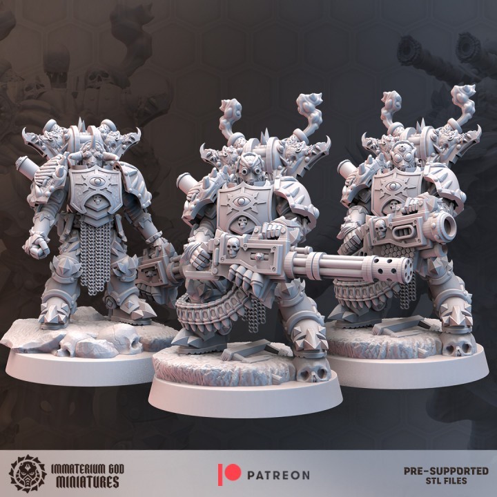 Desert scavengers Set 3 - Heavy shooters