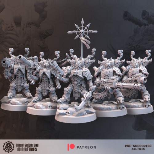Desert scavengers Set 3 - Heavy shooters
