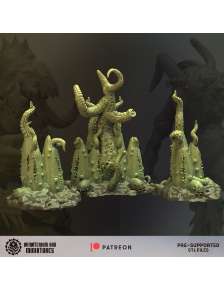 Swamp tentacles scenery