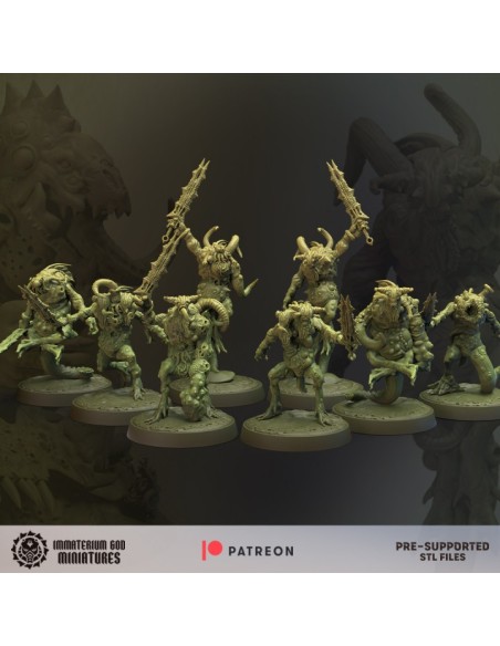 Blind horrors set (8 models)