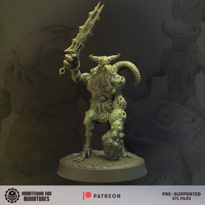 Blind horrors set (8 models)