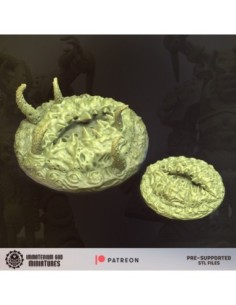 Morbidus jaws scenery (2 models)