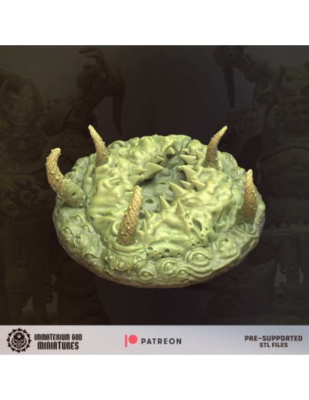 Morbidus jaws scenery (2 models)