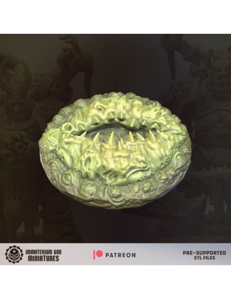 Morbidus jaws scenery (2 models)
