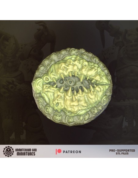 Morbidus jaws scenery (2 models)